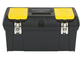 Caixa Plástica de Ferramentas 19 Stanley Com 2 Travas de Metal
