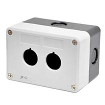 Caixa Plastica de Sobrepor Para Botoeira 22,5mm 2 Postos JNG Caixa Plastica de Sobrepor Para Botoeira 22,5mm 2 Postos JNG