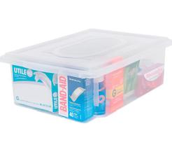 Caixa Plástica DEKACRON 15L Ref. ORG75 com Tampa