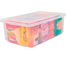 Caixa Plástica DEKACRON 25L Ref. ORG80 com Tampa