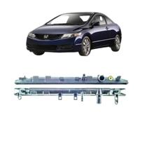 Caixa Plástica Do Radiador New Civic Inferior De 06 A 11