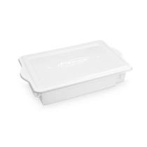 Caixa Plástica Empilhavel 15 Litros Com Tampa Branca Plasvale Caixa Plástica Empilhavel 15 Litros Com Tampa Branca Plasvale