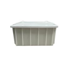 Caixa Plástica Frigorífica Multiuso 26 Litros para Congelamento Câmara Fria Com tampa