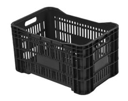 Caixa Plástica Gradeada RP31 46L 31x36x55cm Preta Caixa Plástica Gradeada RP31 46L 31x36x55cm Preta