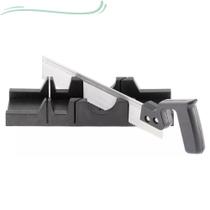 Caixa Plástica Meia Esquadria Com Serra 300mm Sparta