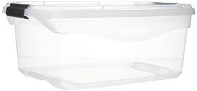 Caixa Plastica Multiuso Flex Incolor 20L. Caixa Plastica Multiuso Flex Incolor 20L.