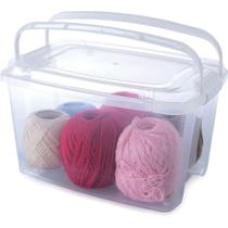 Caixa Plástica Multiuso GRAN BOX ALTA com ALÇA e Trava 6,2 Litros