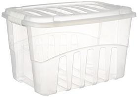 Caixa Plastica Multiuso Gran Box Alta Incolor 19,8L