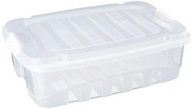 Caixa Plastica Multiuso Gran Box Baixa Incolor 13,7L