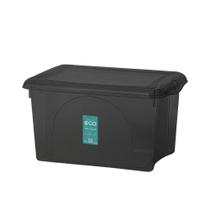 Caixa Plastica Organizadora 12,5 Litros - Plasvale Eco Preto Caixa Plastica Organizadora 12,5 Litros - Plasvale Eco Preto
