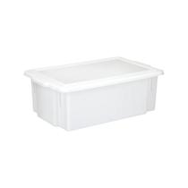 Caixa Plastica Organizadora 530 C/ Tampa 24,5 Lts Multiuso