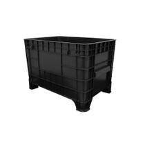 Caixa plástica organizadora container 372 litros sem tampa - 15008