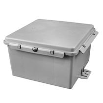 Caixa Plástica Organizadora Hermética Multiuso Plus 25 x 25 x 15cm - Cinza