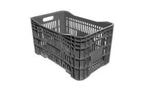 Caixa Plástica Organizadora Preta 36X31X56Cm Para 45L