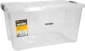 Caixa Plástica P/ Ferramentas Branca Tipo Baú Vonder Cbv028 Caixa Plástica P/ Ferramentas Branca Tipo Baú Vonder Cbv028