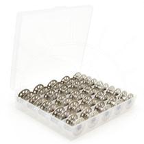 Caixa Plástica para Bobinas Westpress com 25 Bobinas Altas de Metal