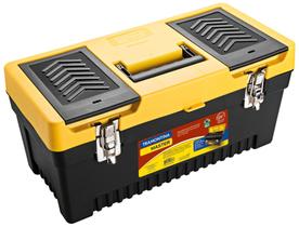 Caixa Plástica para Ferramentas 20" Tramontina com Bandeja Removível e Travas Metálicas