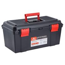 Caixa Plástica Para Ferramentas 22'' Com Bandeja Worker Caixa Plástica Para Ferramentas 22'' Com Bandeja Worker