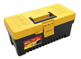 Caixa Plástica Para Ferramentas Injetada Com Bandeja 17" Linha master