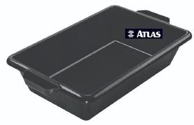 Caixa plastica para massa argamassa reforçada 64x38cm 18l atlas at611