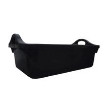 Caixa Plástica para Massa Preta com Capacidade de 30 Litros - FD