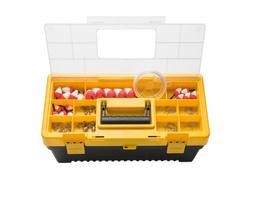 Caixa Plástica Para Pesca 20 Com 100 Peças - Tramontina