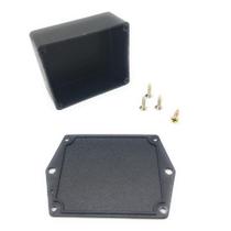 Caixa Plástica Pb-060 Com Tampa Parafusos Montagem Projetos