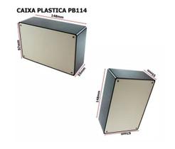 Caixa plastica pb114 - a.55 x l.97 x cp.148