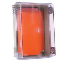 Caixa Plástica Pvc 250x160x120mm Tampa Transparente C/ Fecho Caixa Plástica Pvc 250x160x120mm Tampa Transparente C/ Fecho