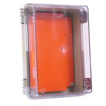 Caixa Plástica Pvc 250x160x120mm Tampa Transparente C/ Fecho - Rohdina Caixa Plástica Pvc 250x160x120mm Tampa Transparente C/ Fecho - Rohdina