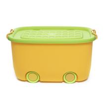 Caixa Plástica Soft Neon Grande com Alça e Tampa 50 Litros Caixa Plástica Soft Neon Grande com Alça e Tampa 50 Litros