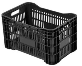 Caixa Plastica Vazada S/ Etiqueta Cor: Preta 46LTS REF: 31TALPT -CAIXA PLAST Caixa Plastica Vazada S/ Etiqueta Cor: Preta 46LTS REF: 31TALPT -CAIXA PLAST