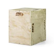 Caixa pliométrica 3 em 1 de madeira CAP Barbell 51 x 46 x 41 cm