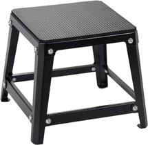 Caixa Pliométrica AHLOKI 30 cm com Pegada de Borracha Preta Caixa Pliométrica AHLOKI 30 cm com Pegada de Borracha Preta