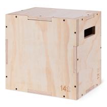 Caixa pliométrica Amazon Basics 3 em 1 de madeira 41x36x30 cm Caixa pliométrica Amazon Basics 3 em 1 de madeira 41x36x30 cm