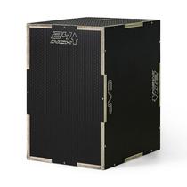 Caixa pliométrica CAP Barbell 61x51x41 cm em borracha 3 em 1 Caixa pliométrica CAP Barbell 61x51x41 cm em borracha 3 em 1