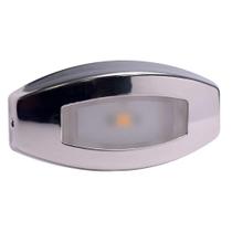 Caixa polida Cortesia Light Lumitec Fiji, pacote com 4 unidades, RGBW