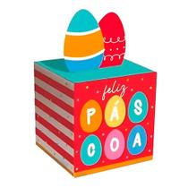 Caixa Pop Up Happy Feliz Pascoa Cromus 7x7cm
