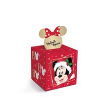 Caixa Pop Up - Natal Mágico Minnie - 1 UN - Cromus - Rizzo Tamanho:G -14x14x16,5cm