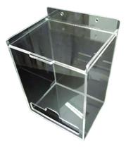 Caixa Porta Absorventes Em Acrilico Cristal Para Parede Caixa Porta Absorventes Em Acrilico Cristal Para Parede