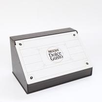 Caixa Porta Cápsulas Café Dolce Gusto Tampa e Grade Tabaco