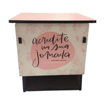 Caixa Porta Chá De Madeira - Sobre.Voar