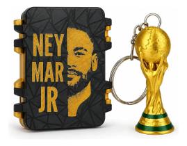 Caixa Porta Figurinha Copa Premium Neymar Jr Suporta 400 Caixa Porta Figurinha Copa Premium Neymar Jr Suporta 400