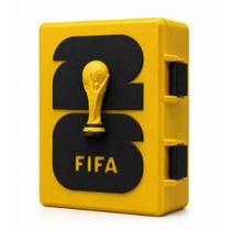 Caixa Porta Figurinhas Copa 2026 Case Organizador Para Até 500 Figurinhas