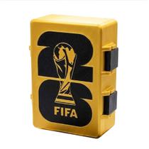 Caixa Porta Figurinhas Copa 2026 Case Organizador Para Até 500 Figurinhas