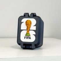 Caixa Porta Figurinhas Copa 2026 Organizador com Capacidade para até 300 Figurinhas e Cards Caixa Porta Figurinhas Copa 2026 Organizador com Capacidade para até 300 Figurinhas e Cards