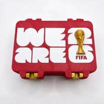 Caixa Porta Figurinhas We Are 26 Copa Do Mundo Fifa Copa Do Mundo Vermelho