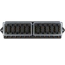 Caixa Porta Fusíveis Lâmina 12 Vias Tipo Régua Universal DNI320009 Caixa Porta Fusíveis Lâmina 12 Vias Tipo Régua Universal DNI320009