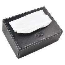 Caixa Porta Lenço PAVIA em Couro Galvani