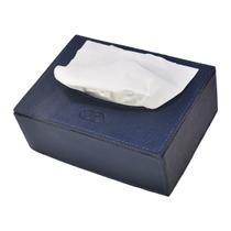 Caixa Porta Lenço PAVIA em Couro Galvani